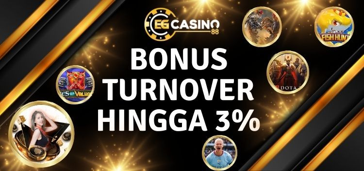 BONUS ROLLINGAN TURNOVER HINGGA 3%